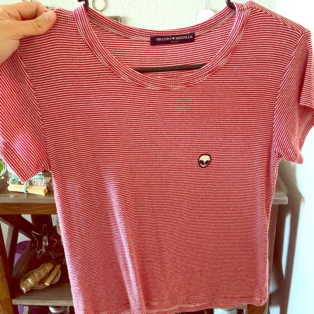 Brandy Melville NWOT Alien Tee